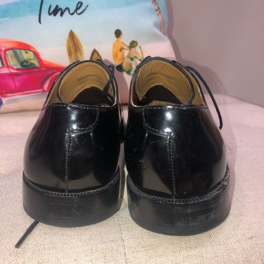 Cole Haan 08330 Caldwell Cap Toe Oxford Black Dress Shoes - Picture 4 of 11